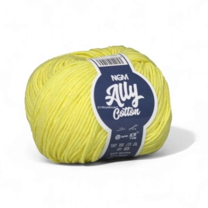 Ally cotton NGM 006 - žlutá