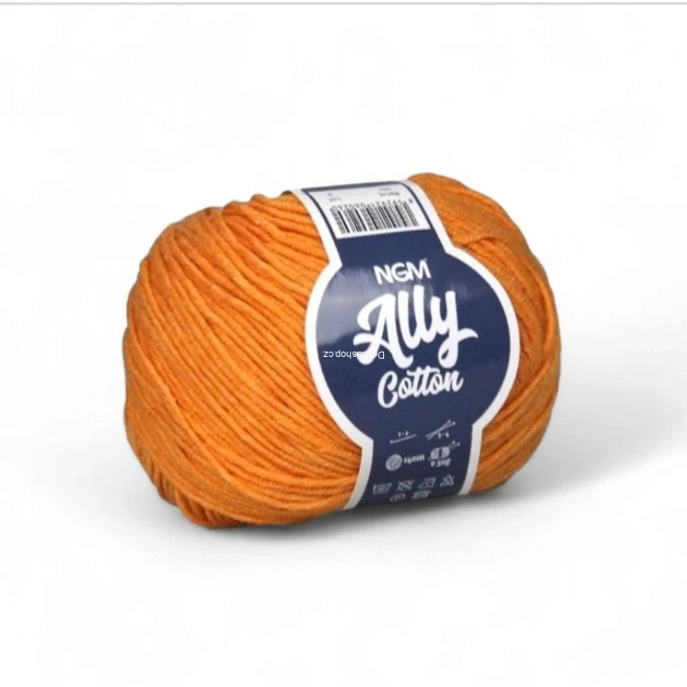 Ally cotton NGM 007 - oranžová
