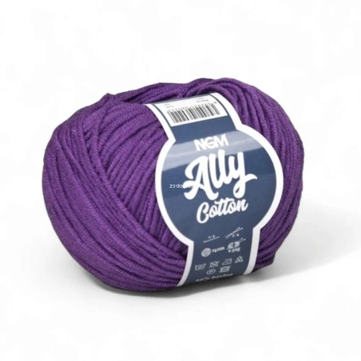 Ally cotton NGM 021 - tm.fialová