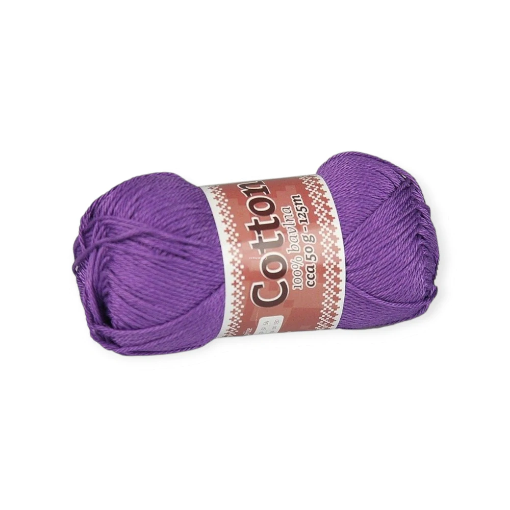 Cotton NGM 9060 - tm.fialová