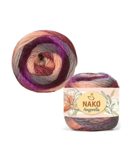 Nako Angorella 87575 - růžovofialová