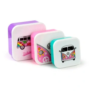 Svačinový box 3 ks - M/L/XL - Volkswagen VW letní láska; karavan T1