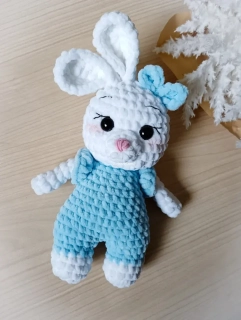 Návod na háčkovaného zajíčka Minky 