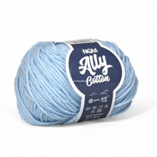 Ally cotton NGM 014 - střd.modrá
