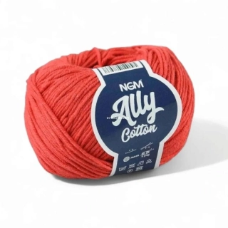 Ally cotton NGM 058 - červená