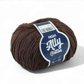 Ally cotton NGM 059 - tm.hnědá