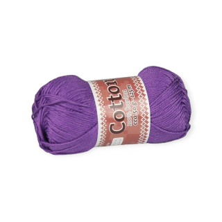 Cotton NGM 9060 - tm.fialová