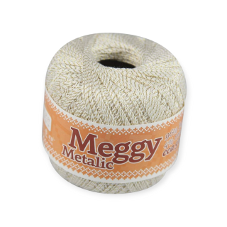 Meggy metalic NGM 9003 - bílá x zlatá