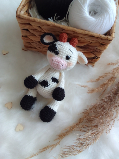 Návod na háčkovanou kravičku v PDF formátu 🐮